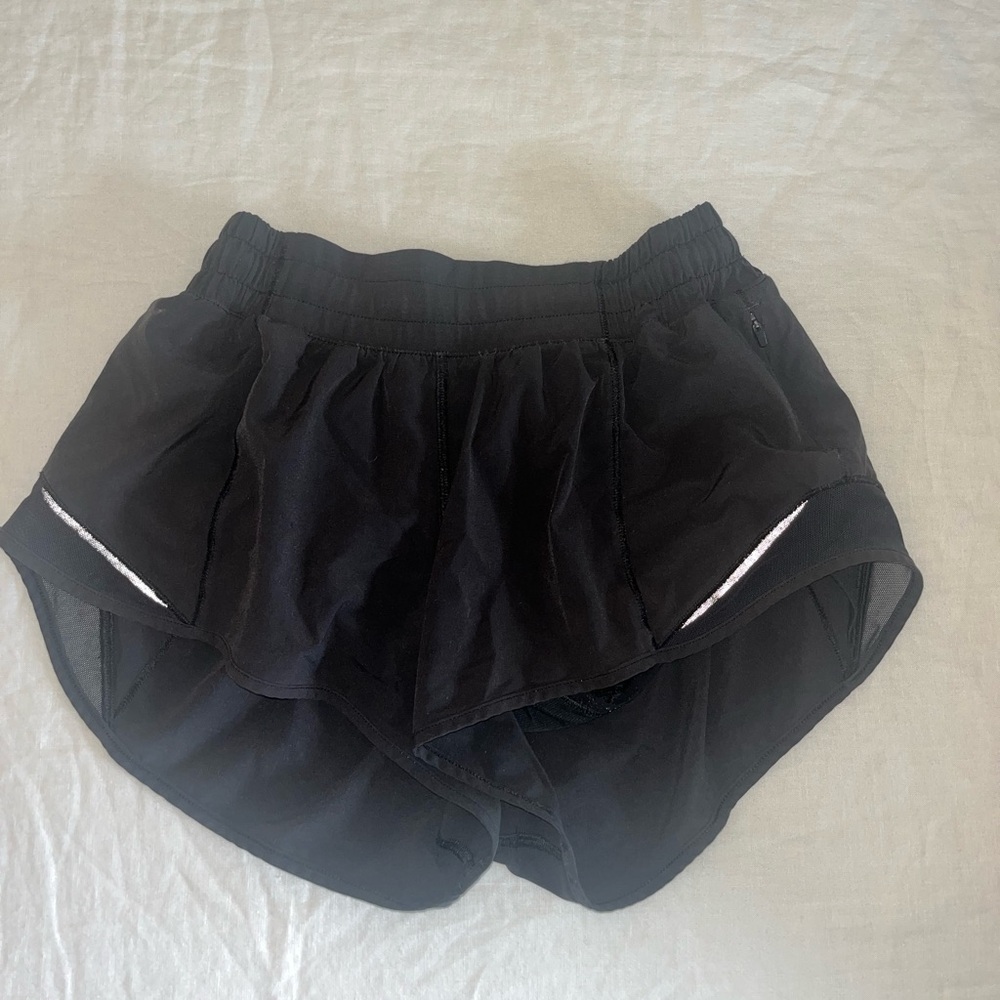 Black lululemon shorts